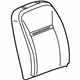 GM 88996402 Seat Back Cover, Titanium GM 88996402 Seat Back Cover, Titanium