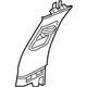 GM 84057149 Upper Center Pillar Trim, Black, Passenger Side GM 84057149 Upper Center Pillar Trim, Black, Passenger Side