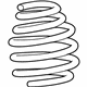 GM 42593052 Coil Spring, Front GM 42593052 Coil Spring, Front