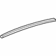 GM 84089988 Reveal Molding, Black, Rear Upper Driver Side