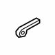 GM 19317594 Release Handle, Front