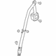 GM 42629218 Lap & Shoulder Belt, Black, Rear Driver Side