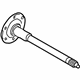 GM 15801500 Axle Shaft, Front Passenger Side