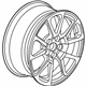 GM 20951881 Wheel, Rear