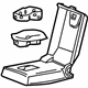 GM 20790124 Armrest, Rear