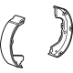 GM 84523897 Parking Brake Shoes, Rear