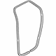 GM 10313537 Door Weatherstrip, Driver Side
