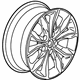 GM 23389657 Wheel, Alloy GM 23389657 Wheel, Alloy