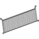 GM 84544502 Cargo Net, Rear GM 84544502 Cargo Net, Rear