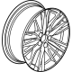 GM 84169697 Wheel GM 84169697 Wheel