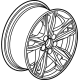 GM 84169695 Wheel GM 84169695 Wheel