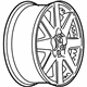 GM 12490098 Wheel, Alloy, Rear GM 12490098 Wheel, Alloy, Rear