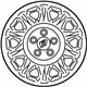 GM 9595529 Wheel, Alloy GM 9595529 Wheel, Alloy