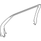 GM 42728543 Window Trim, Rear Driver Side GM 42728543 Window Trim, Rear Driver Side