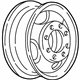 GM 9593148 Wheel, Steel, White