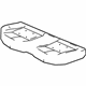 GM 19123112 Seat Cushion Pad, Rear