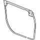GM 84847810 Door Weatherstrip, Driver Side