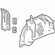 GM 84757462 Inner Wheelhouse, Rear Driver Side GM 84757462 Inner Wheelhouse, Rear Driver Side