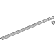 GM 84167956 Upper Molding, Black, Driver Side