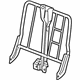 GM 19127764 Seat Back Frame, Driver Side