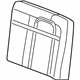 GM 19128183 Seat Back Pad, Driver Side GM 19128183 Seat Back Pad, Driver Side