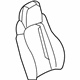 GM 19123856 Seat Back Cover, Titanium, Front