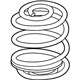 GM 15251298 Coil Spring, Front
