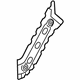 GM 22900094 Upper Reinforcement, Front Driver Side