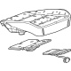 GM 85643839 Seat Cushion Pad, Front Passenger Side
