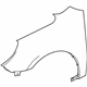GM 22846917 Fender, Front Driver Side