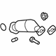 GM 19418927 Catalytic Converter, Passenger Side