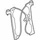 GM 22714331 Window Regulator, Front Passenger Side GM 22714331 Window Regulator, Front Passenger Side