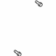 GM 19204160 Belt & Retractor Lower Bolt