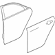 GM 23412560 Door Shell, Rear Passenger Side GM 23412560 Door Shell, Rear Passenger Side