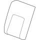 GM 42848641 Seat Back Cover GM 42848641 Seat Back Cover