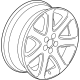 GM 42403094 Wheel, Alloy, Rear