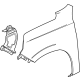 GM 84384210 Fender, Front Driver Side GM 84384210 Fender, Front Driver Side