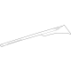 GM 84631399 Applique, Upper Driver Side