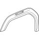 GM 84848522 Wheel Opening Molding, Black, Front Driver Side