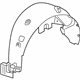 GM 42526389 Wheelhouse Liner, Rear Driver Side GM 42526389 Wheelhouse Liner, Rear Driver Side