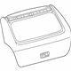 GM 19184027 Lift Gate, Rear