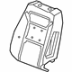 GM 84462132 Seat Back Pad, Front Driver Side GM 84462132 Seat Back Pad, Front Driver Side