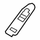 GM 15867898 Switch Bezel, Passenger Side