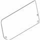 GM 19317563 Door Glass, Driver Side