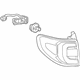 GM 19433882 Tail Lamp, Rear Driver Side