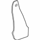 GM 39153426 Seat Back Pad, Front