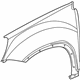 GM 20782224 Fender, Front Driver Side