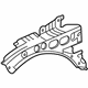 GM 26235169 Upper Outer Rail, Front Driver Side