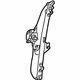 GM 22730006 Window Regulator, Front Passenger Side