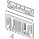 GM 23290401 Back Panel, Rear